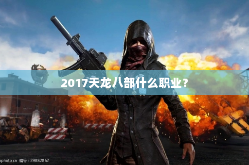 2017天龙八部什么职业？  第2张