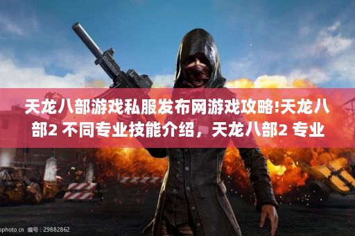 天龙八部游戏私服发布网游戏攻略!天龙八部2 不同专业技能介绍，天龙八部2 专业技能详解）