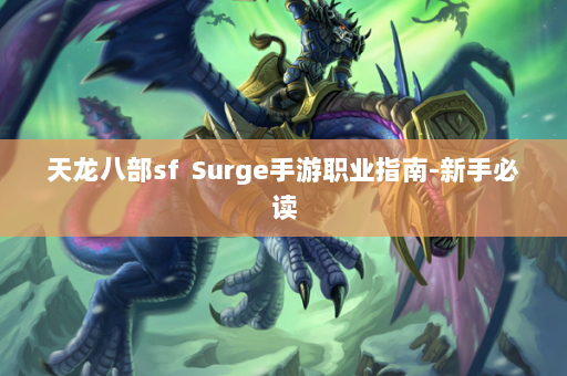 天龙八部sf  Surge手游职业指南-新手必读 第2张