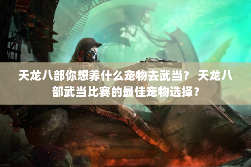 天龙八部你想养什么宠物去武当？ 天龙八部武当比赛的最佳宠物选择？  第4张