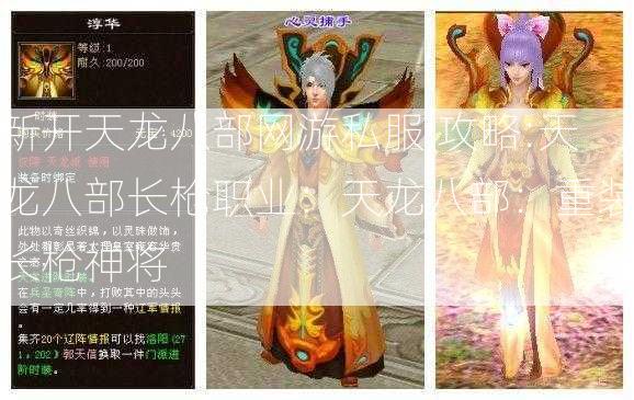 新开天龙八部网游私服,攻略:天龙八部长枪职业：天龙八部：重装长枪神将  第2张