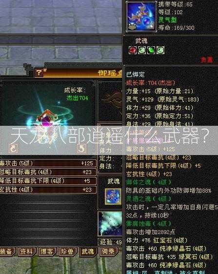 天龙八部逍遥什么武器？  第2张