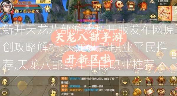 新开天龙八部游戏私开服发布网原创攻略解析:天龙八部职业平民推荐,天龙八部最佳平民职业推荐  第1张