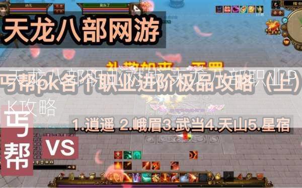 天龙八部职业对战,天龙八部职业PK攻略  第2张