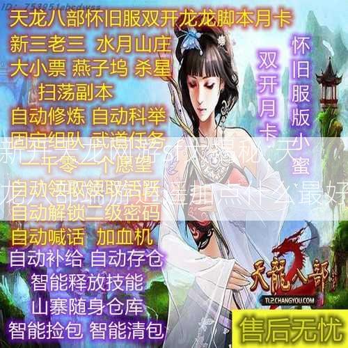 新开天龙网游sf大揭秘:天龙八部端游逍遥加点什么最好