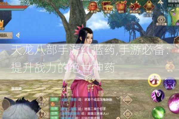 天龙八部手游红蓝药,手游必备：提升战力的绝世神药