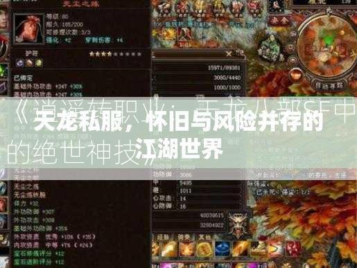 《逍遥转职业：天龙八部SF中的绝世神技》  第3张