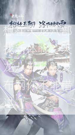 想在天龙八部找新体验？天龙八部私服发布网你不能错过  第3张