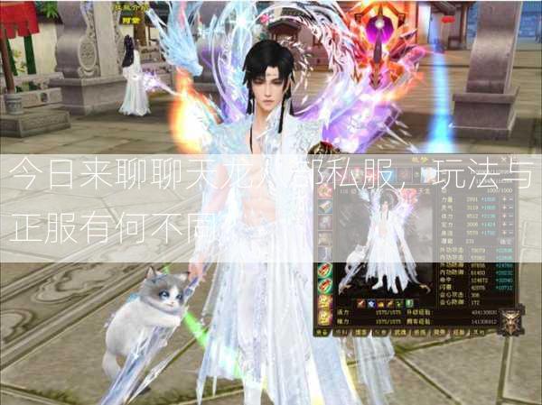 今日来聊聊天龙八部私服，玩法与正服有何不同？  第2张