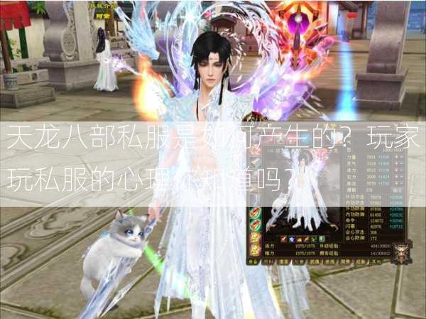 天龙八部私服是如何产生的？玩家玩私服的心理你知道吗？  第1张