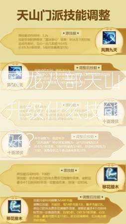 天龙八部天山升级什么技能好？  第2张