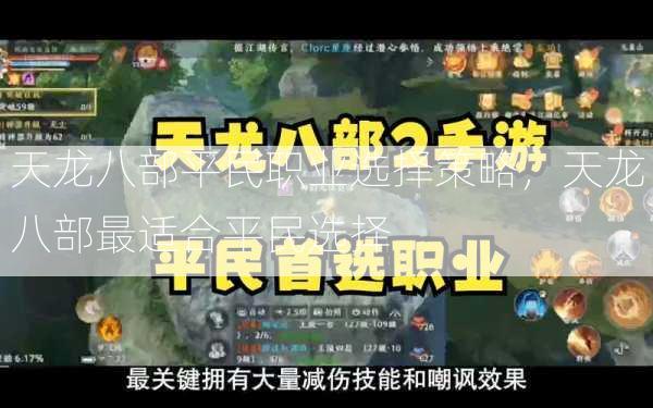 天龙八部平民职业选择策略，天龙八部最适合平民选择  第3张