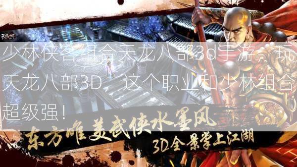少林侠客组合天龙八部3d手游，玩天龙八部3D，这个职业和少林组合超级强！  第2张