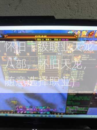 怀旧卡级职业天龙八部，怀旧天龙，随意选择职业)  第2张