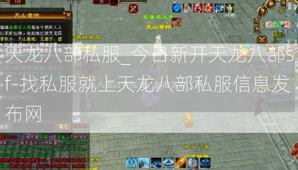 天龙八部私服_今日新开天龙八部sf-找私服就上天龙八部私服信息发布网  第2张