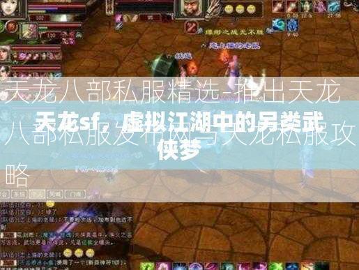 天龙八部私服精选-推出天龙八部私服发布网与天龙私服攻略  第3张