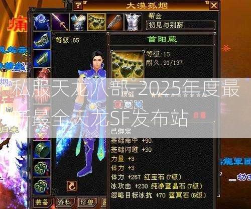 私服天龙八部-2025年度最新最全天龙SF发布站  第3张