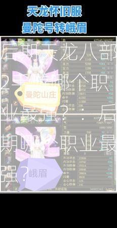 后期天龙八部2手游哪个职业最强？：后期哪个职业最强？  第1张