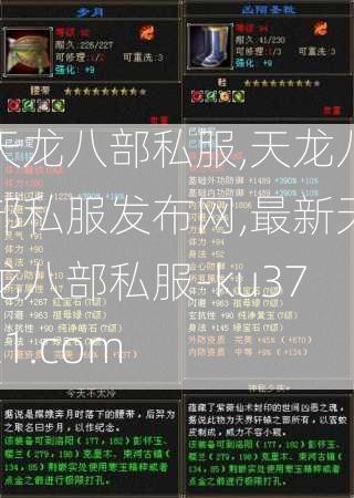 天龙八部私服,天龙八部私服发布网,最新天龙八部私服-ku3721.com  第2张