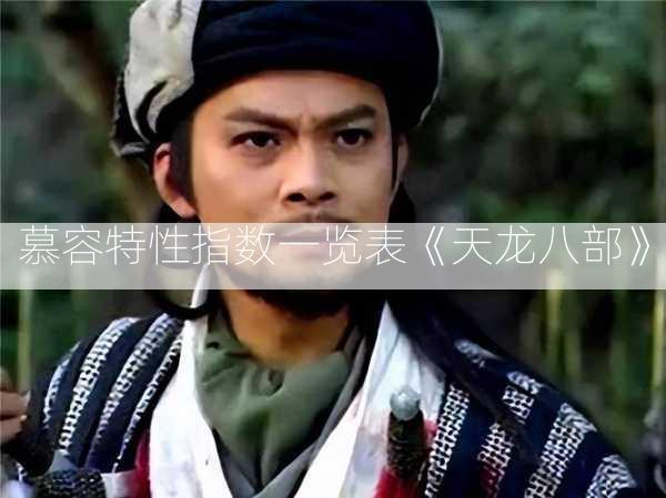 慕容特性指数一览表《天龙八部》  第2张