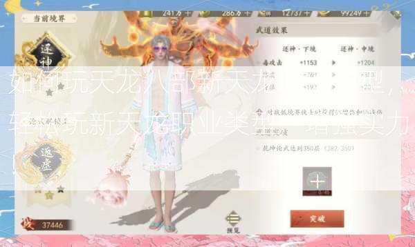 如何玩天龙八部新天龙职业类型，轻松玩新天龙职业类型，增强实力！  第1张