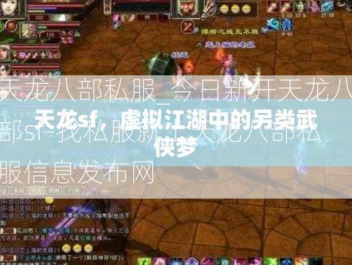 天龙八部私服_今日新开天龙八部sf-找私服就上天龙八部私服信息发布网  第3张
