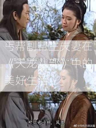 丐帮副帮主夫妻在《天龙八部》中的美好生活  第2张