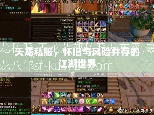 天龙私服,天龙八部私服发布网,最新天龙八部sf-ku3721.com  第4张